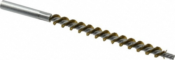 SCHAEFER BRUSH Schaefer Brush 43604 Tube Brush 3/8 in Brass Bristles