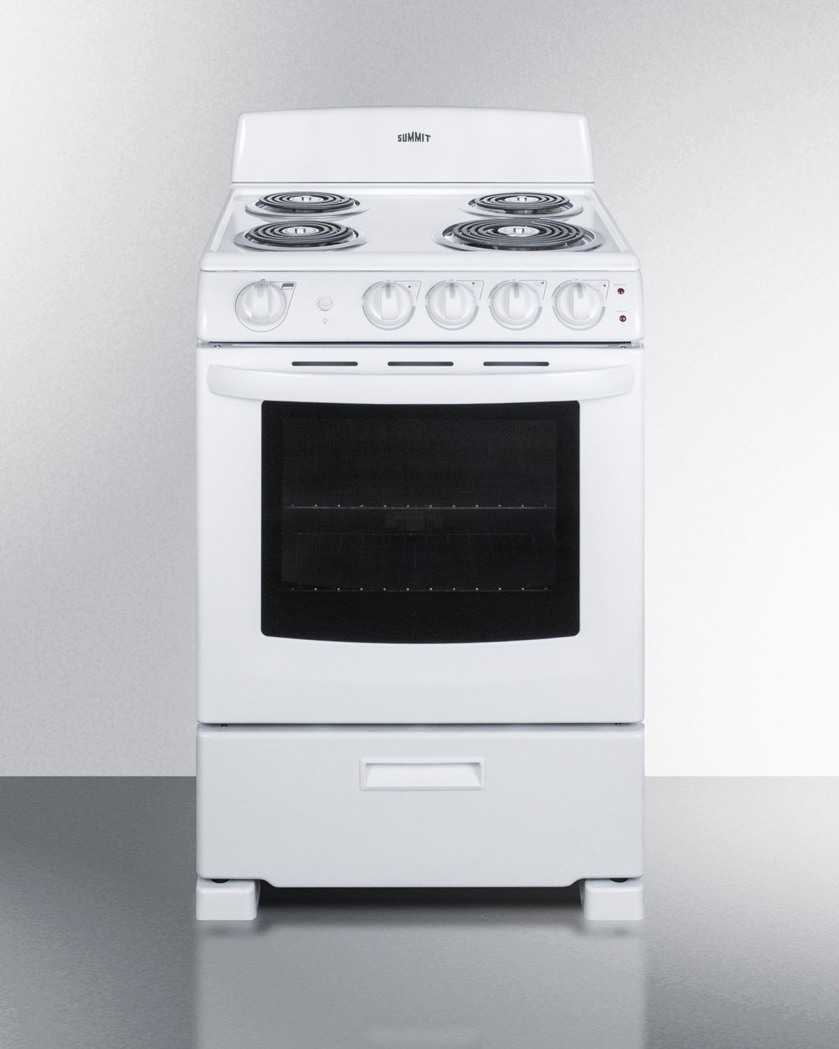 SUMMIT APPLIANCE Summit Appliance RE2411W 24-inch Wide Electric Range 220V (24-inch) RE241W