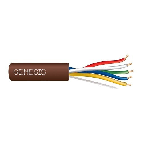 SOUTHWIRE Genesis Cable 47040907 Thermostat Solid Wire 20AWG 5C 250ft