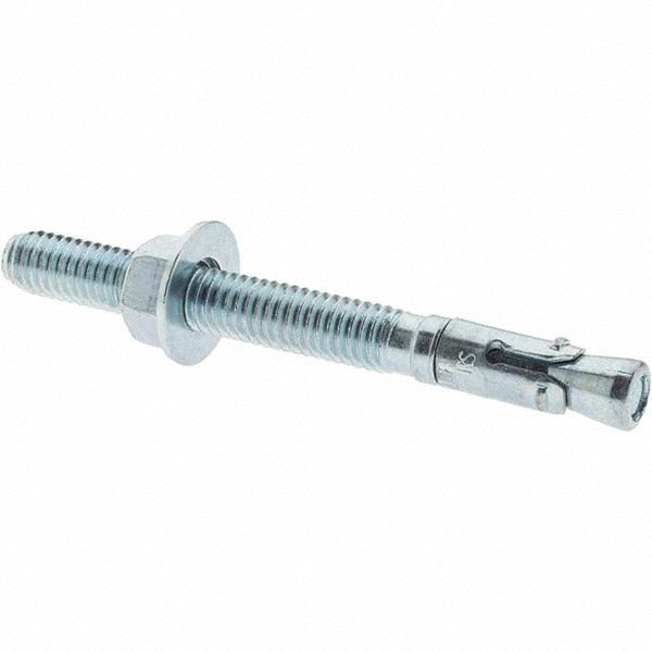 VALUE COLLECTION Value Collection 38408 Concrete Wedge Anchor 3/8 in Hex Head 10pk