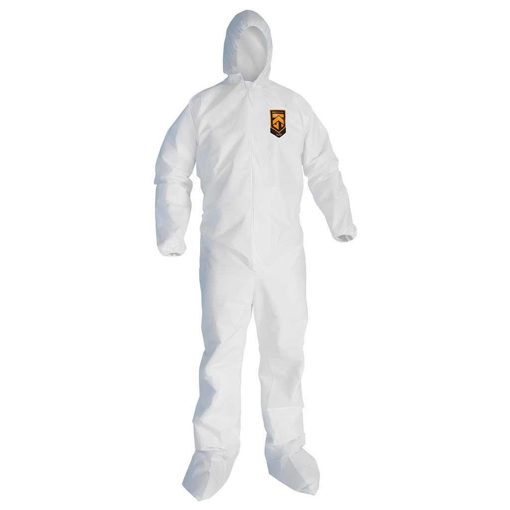 KLEENGUARD Kleenguard 49123 Disposable Coveralls Large Sms Zipper
