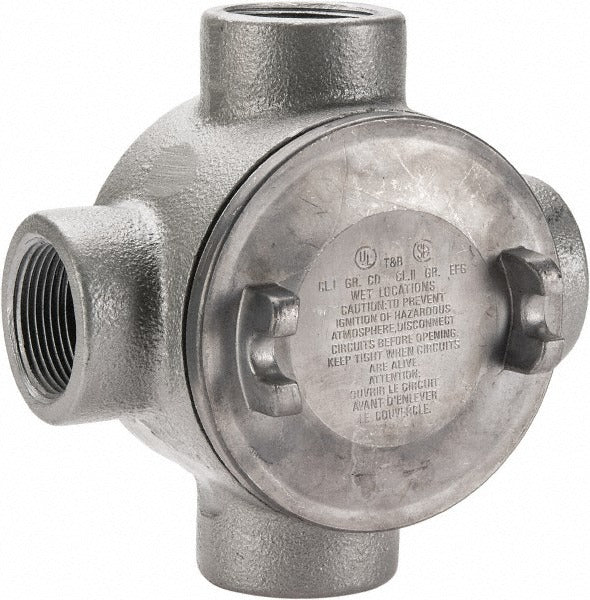 THOMAS & BETTS Thomas Betts GUAX47-TB Round Iron Electrical Box