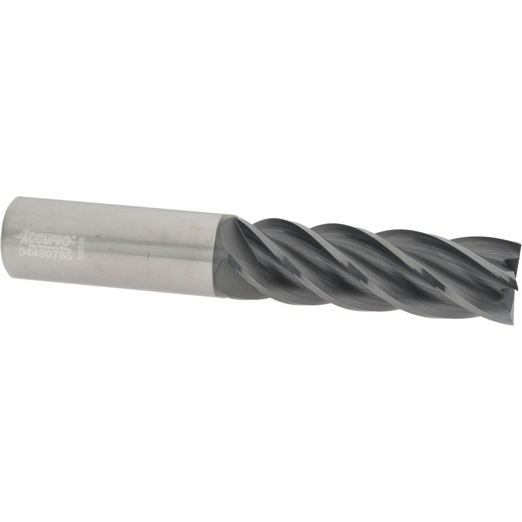 ACCUPRO Accupro 95168644 Square End Mill 1in 5 Flute Solid Carbide