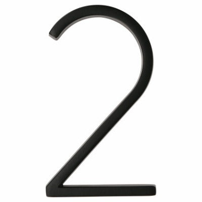 HILLMAN Hillman Fasteners 844712 5 in Black House Number 2