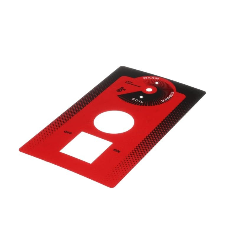 VULCAN HART Vulcan Hart 00-854427-00001 Nameplate Instruction Overlay