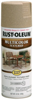 RUST-OLEUM Rust-oleum 223524 Textured Spray Paint Desert Bisque 12 Oz