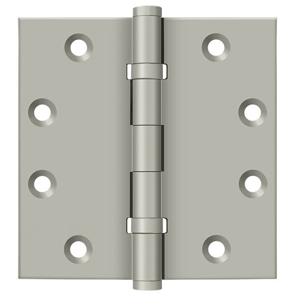 DELTANA Deltana DSB45B15 Square Hinge Ball Bearing 4.5x4.5 Satin Nickel
