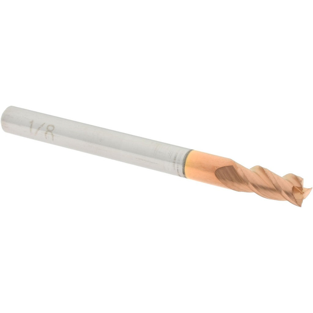 ACCUPRO Accupro 12182158 Square End Mill 1/8 in 3 Flute Carbide