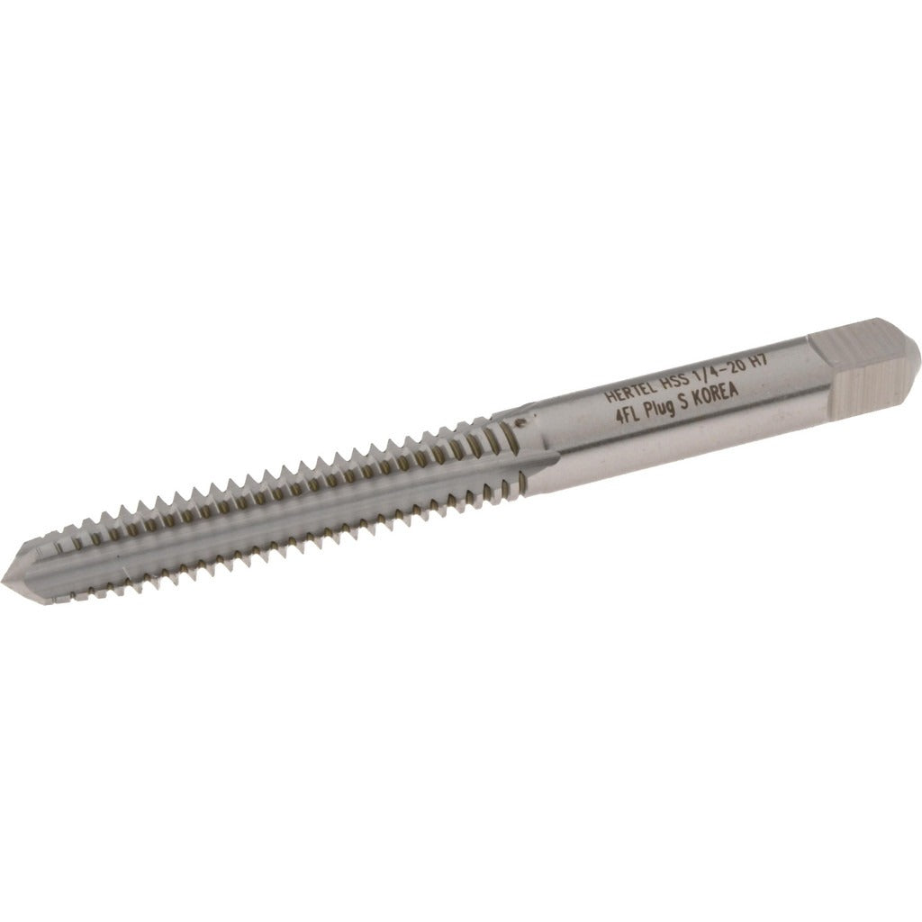 HERTEL Hertel K011534AS Straight Flute Tap 1/4-20 Unc 4 Flutes