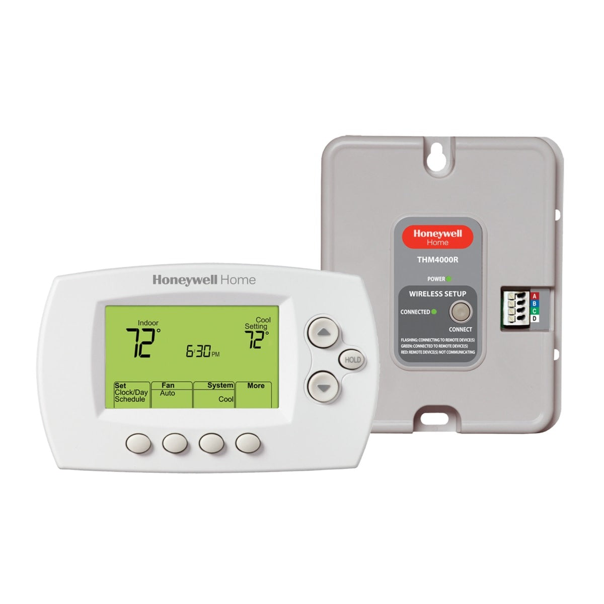 RESIDEO Resideo YTH6320R1023/U Thermostat Kit FocusPRO 6000 3H/2C HP 2H/2C Conv Battery (Kit)