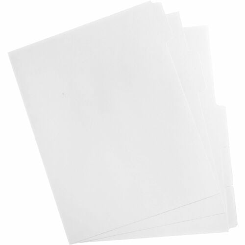 BUSINESS SOURCE Business Source BSN02076 Print-on Tab Dividers 5-tab Box 50
