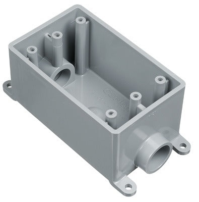 ABB INSTALLATION PRODUCTS Abb E981DFN-CTN Pvc Field Service Continuous Box 1/2 in