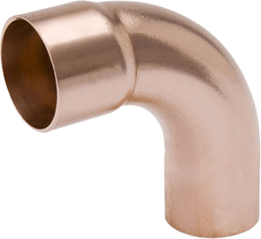 Mueller X02355 Copper-Iron 90 Degree Elbow 1-5/8 C x FPT