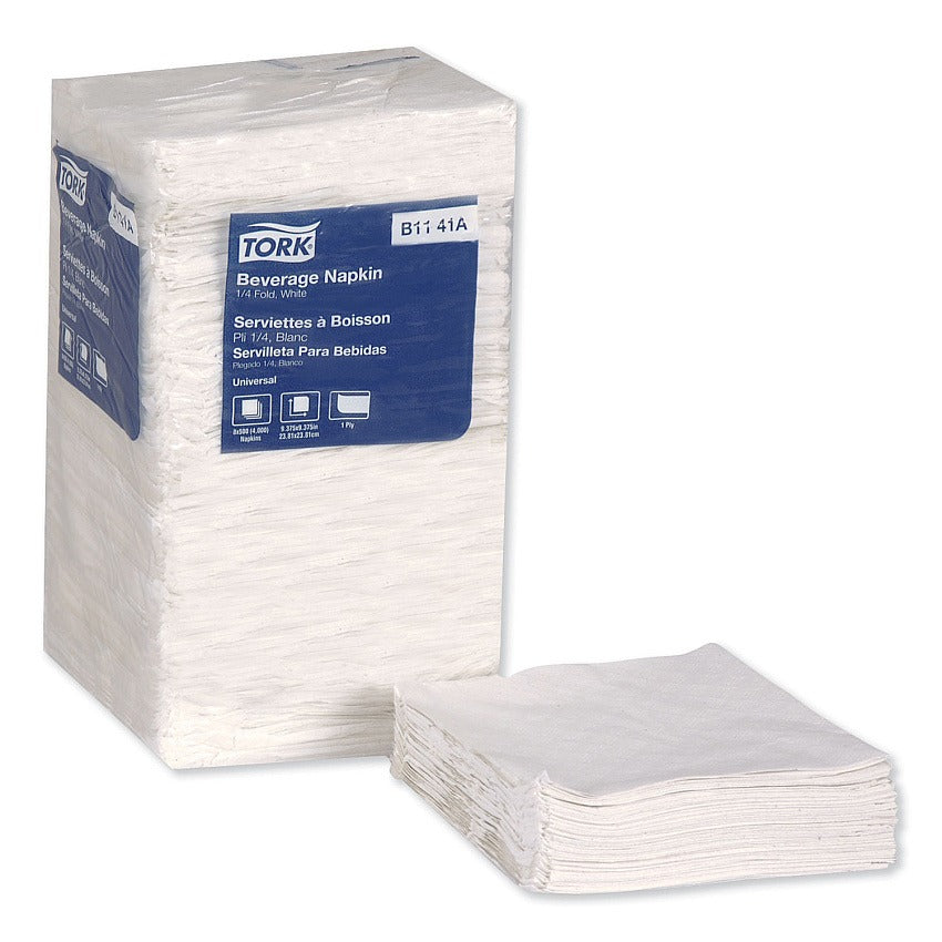 TORK Tork TRKB1141A Beverage napkin 9.38 x 9.38 (500/Pack, 8/Carton) B1141A
