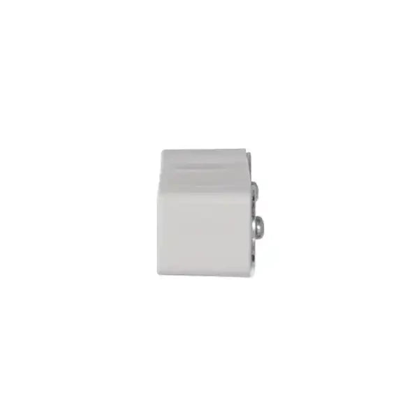 MUSTEE Mustee 20600-a-3 Faucet Block Mount Thermoplastic White