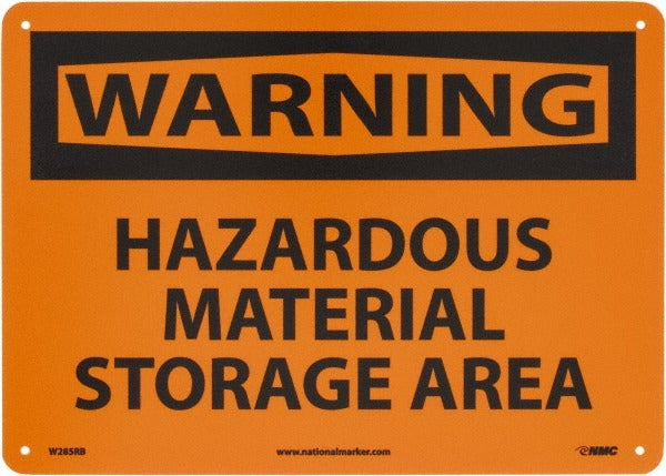 ACCUFORMNMC Accuformnmc W285RB Hazardous Material Storage Sign