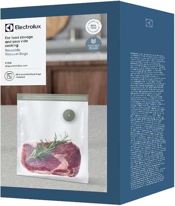 ELECTROLUX Electrolux 23EVRB01AL Replacement Reusable Sealer Bags (20 Pack)