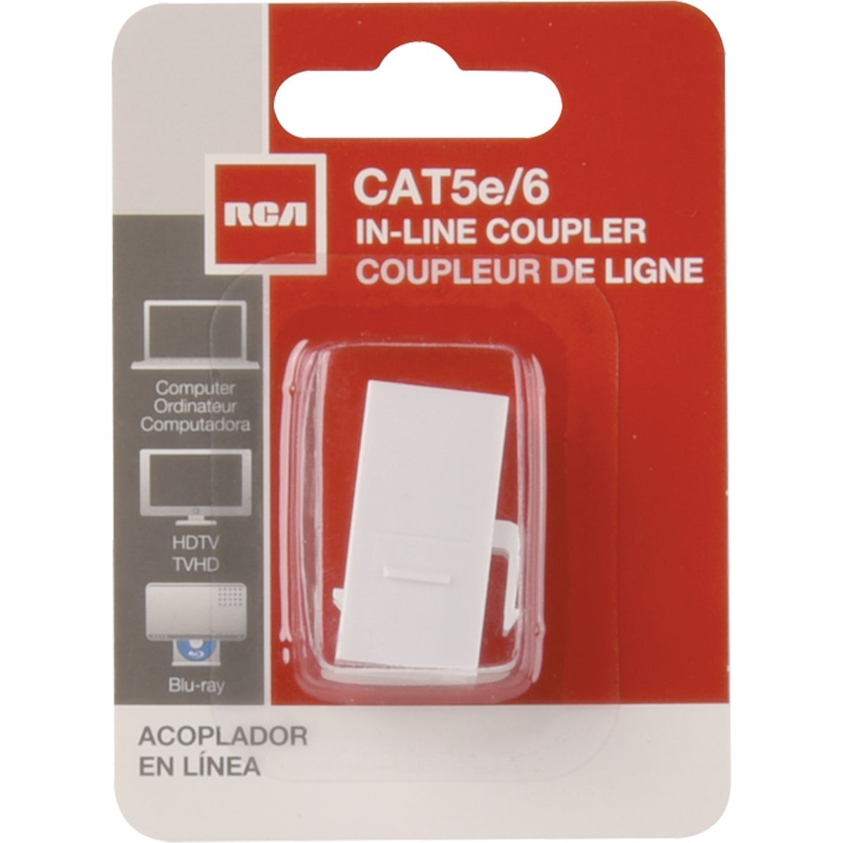 RCA Rca TPH560R1 Cat 5E/6 In-line Coupler