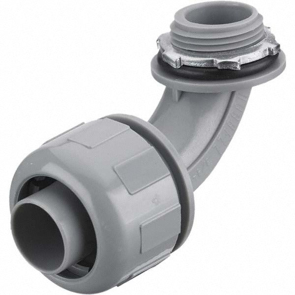 HUBBELL Hubbell P0759NGY Liquid-tight Conduit Connector 3/4 in