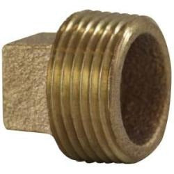 MIDLAND INDUSTRIES Midland Industries 38109-96 Cored Square Head Plug 6 in Bronze