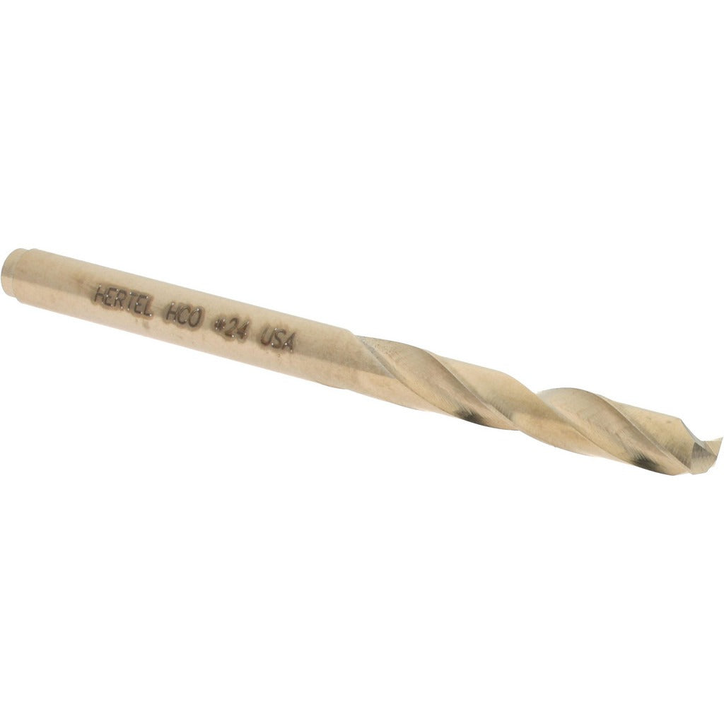HERTEL Hertel 74130766 Cobalt Screw Machine Drill Bit Size 24