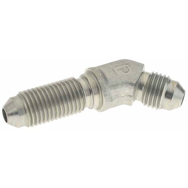 PARKER Parker PT-00396 Bulkhead Union 45 Deg Elbow 1/4 in Tube Od