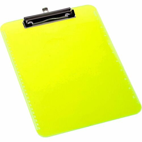 BUSINESS SOURCE Business Source BSN01867BD Clipboard Neon Green Bundle of 6