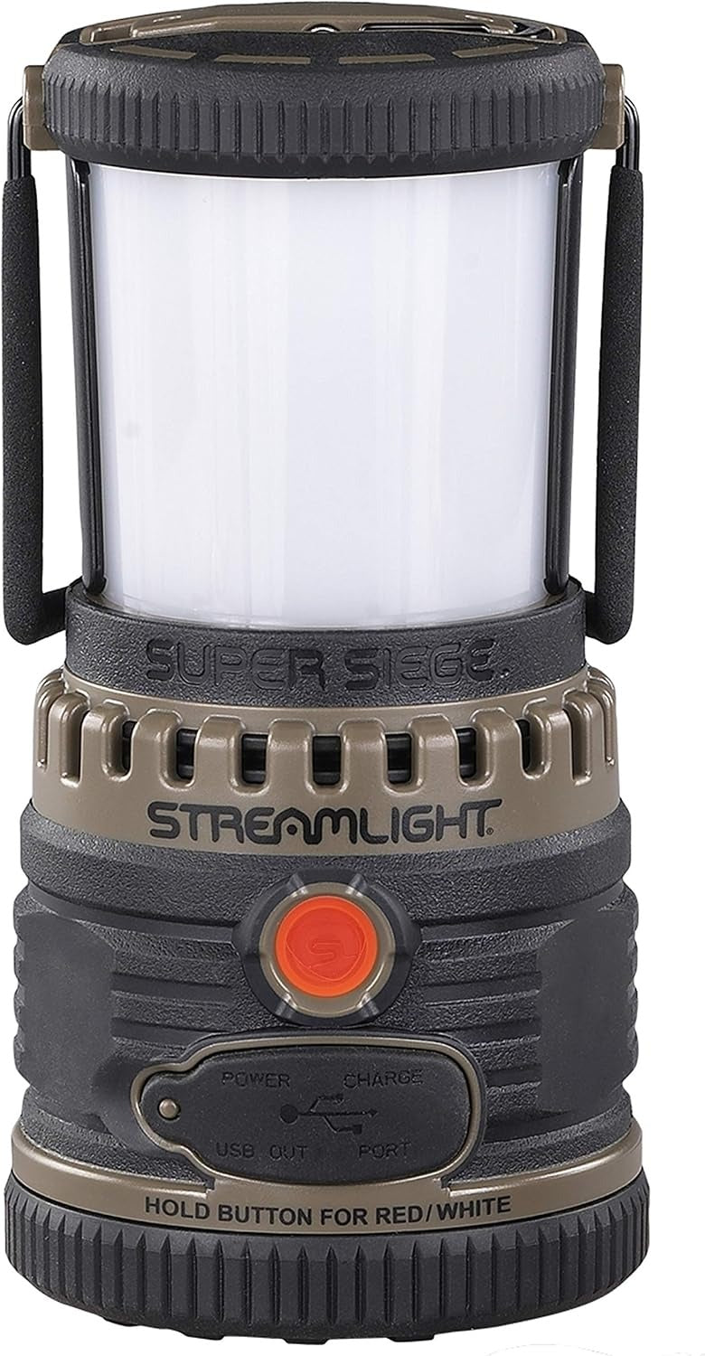 STREAMLIGHT Streamlight 44947 Super Siege 1100-Lumen Rechargeable Lantern 120-Volt AC (Rechargeable)