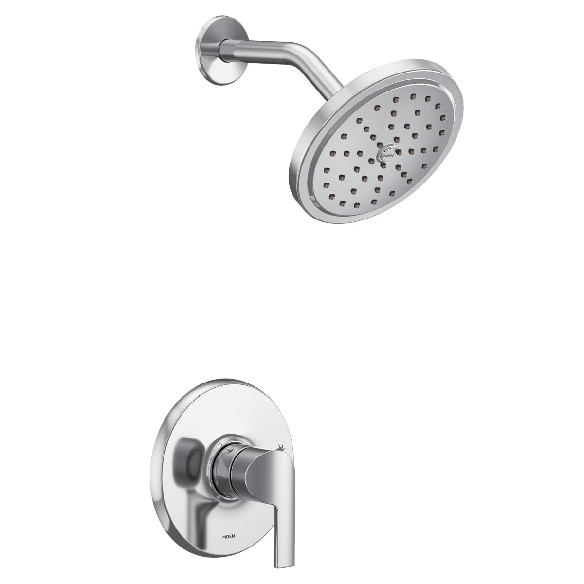 MOEN Moen UTS2202EP Doux M-Core 2-Series Eco Performance 1-Handle Shower Trim Kit (Valve Sold Separately)