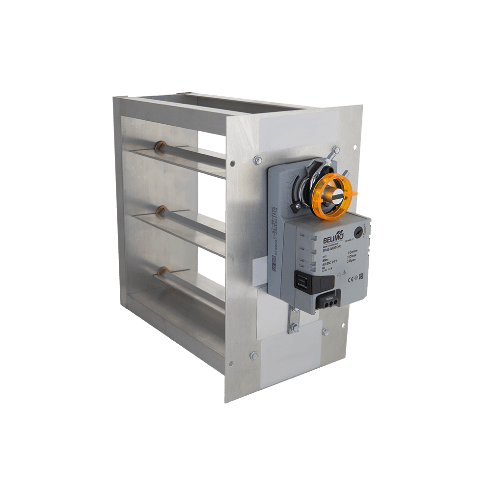 IO HVAC CONTROLS Io Hvac Controls SD-0806 Auxiliary Zone Damper 8x6