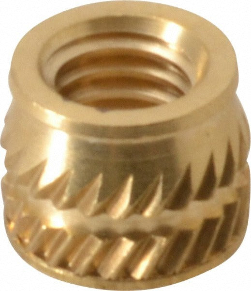 E-Z LOK E-z Lok TH-132-SV Brass Threaded Insert 10-32 Unf