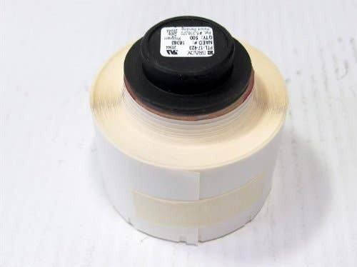 BRADY Brady PTL-17-423 Thermal Transfer Printable Label 1 in x 1/2 in (500/Roll)