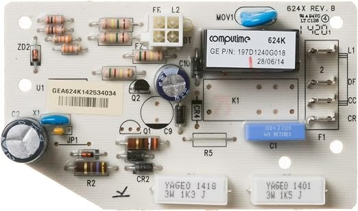 GE APPLIANCES Ge Appliances WR55X21623 Control Defrost Module Automatic (3/4 x 2 1/2 x 4 1/4 in) WR55X10744