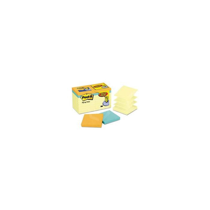 3M 3M MMMR330144B Post-it Dispenser Notes 3 x 3 in 18 Pack R330-14-4B