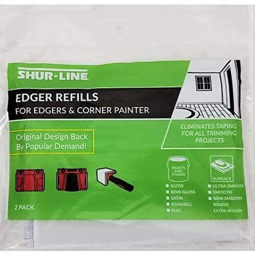 SHUR-LINE Shur-Line 2001044 Paint Edger Refill 6-1/8 in x 4-3/4 in 2-Pack 2001044