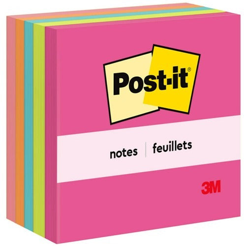 3M 3M MMM6545PK Post-it Notes 3x3 in Cape Town Colors 5-pack