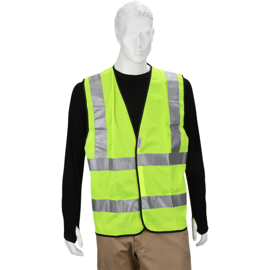 PRO-SAFE Pro-safe PS-MSH2-YM High Visibility Vest Medium Ansi 2