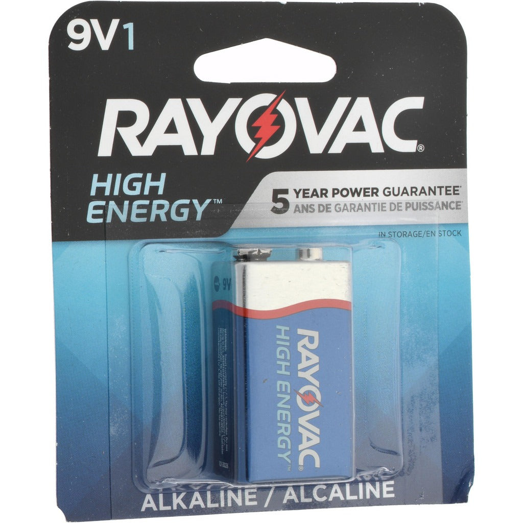 RAYOVAC Rayovac A1604-1T 9V Alkaline Battery 1 Pack