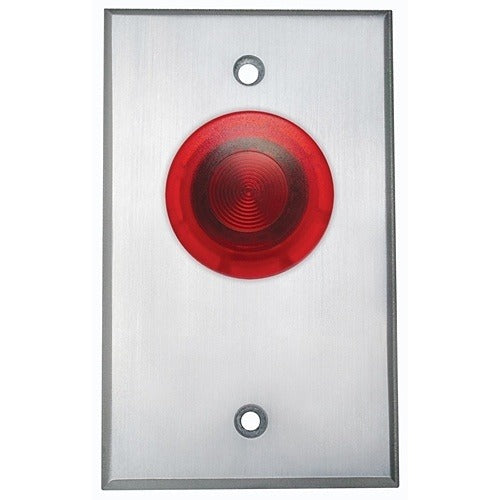 CAMDEN DOOR CONTROLS Camden Door Controls CM-3010R Illuminated Mushroom Push Button
