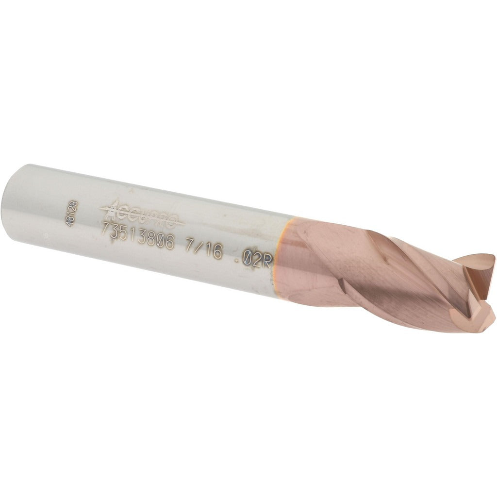 ACCUPRO Accupro 12176687 Corner Radius End Mill 7/16 in 3 Flute
