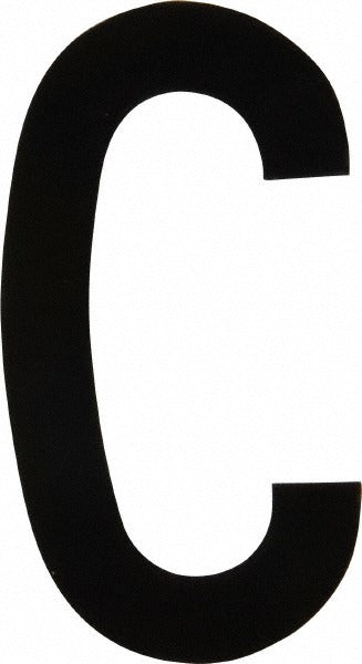 STRANCO Stranco DBV-4-C-10 Vinyl Letter Label C 4 in 10-pack