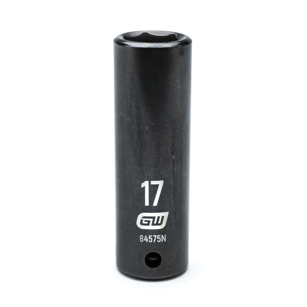 GEARWRENCH Gearwrench 84575N Impact Socket 1/2 in Drive 17mm 6-pt