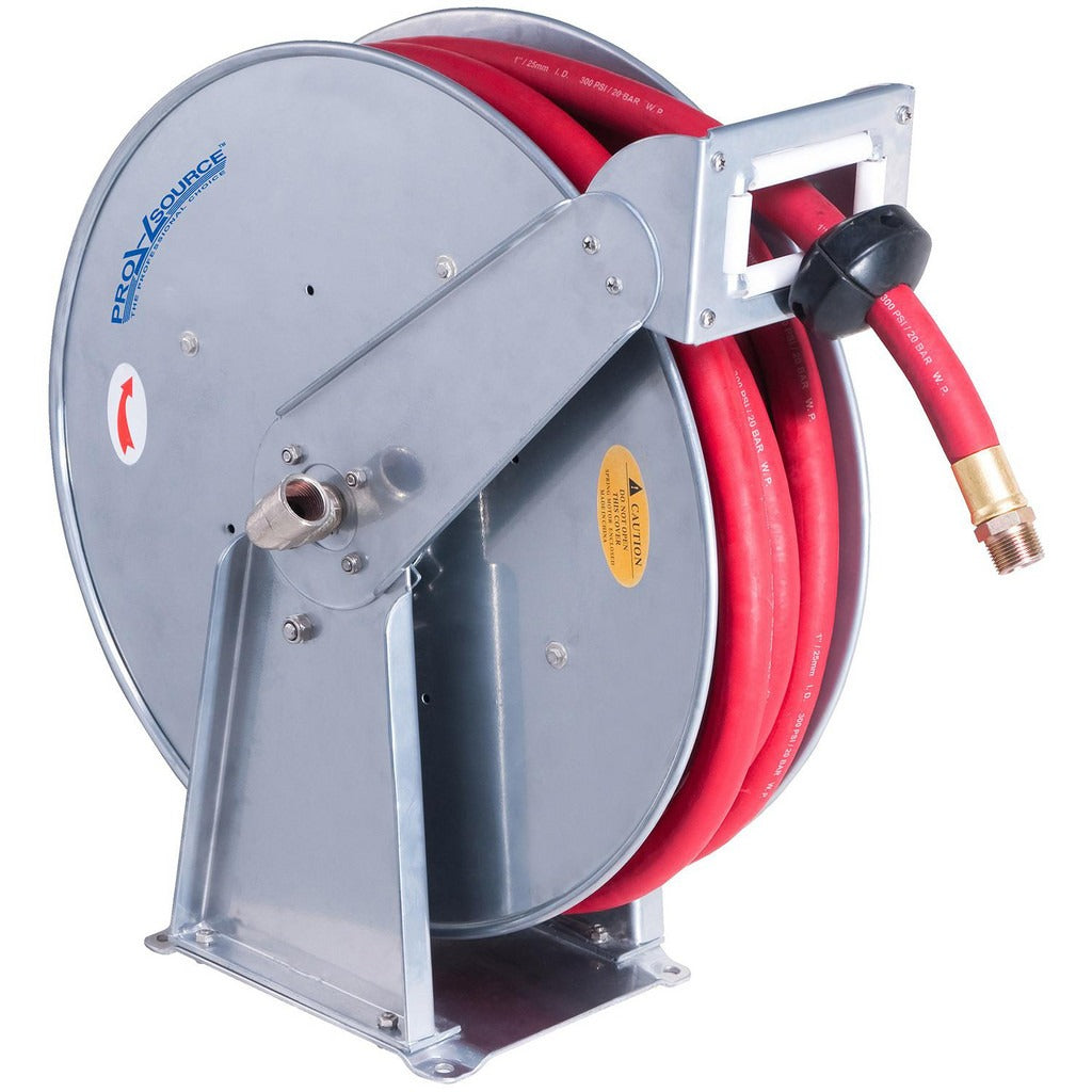 PRO-SOURCE Pro-source 2830075010PRO Hose Reel 1 in Id 50 Ft Spring Retractable