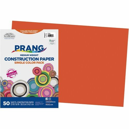 PACON Pacon PAC6607 Construction Paper 12x18 in 50 Sheets