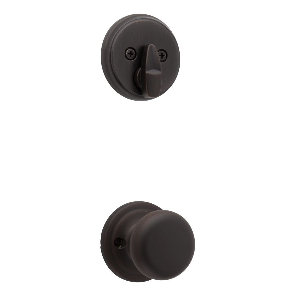 KWIKSET Kwikset 971H-11P Hancock Knob Trim Venetian Bronze