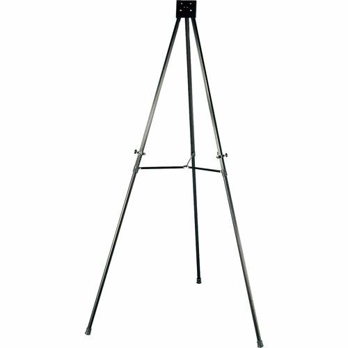 LORELL Lorell LLR75683 Telescoping Aluminum Easel Black