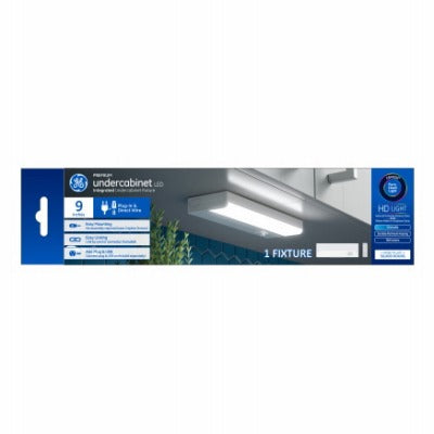 GE G E Lighting 93127781 Led Undercabinet Fixture 6W 9in