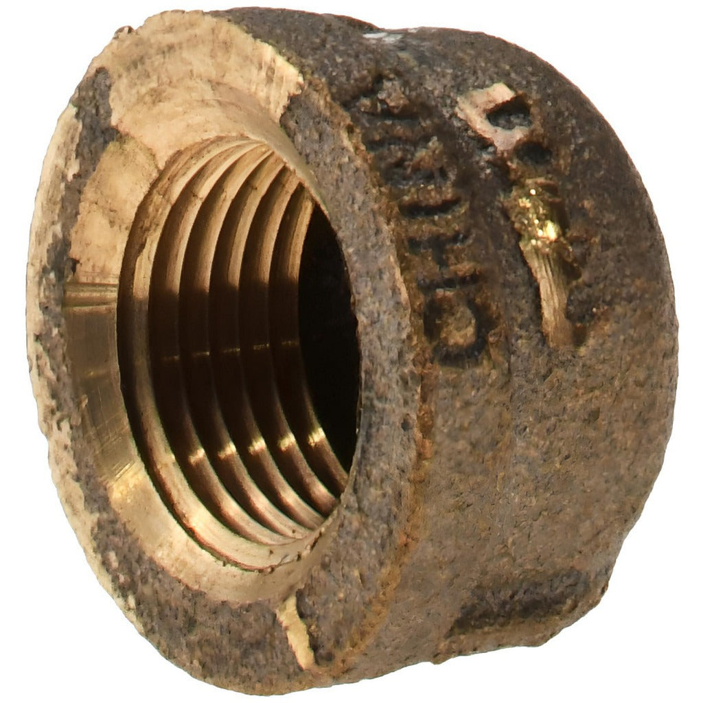 VALUE COLLECTION Value Collection 457-002NL Brass End Cap 3/8 in Mpt 125 Psi