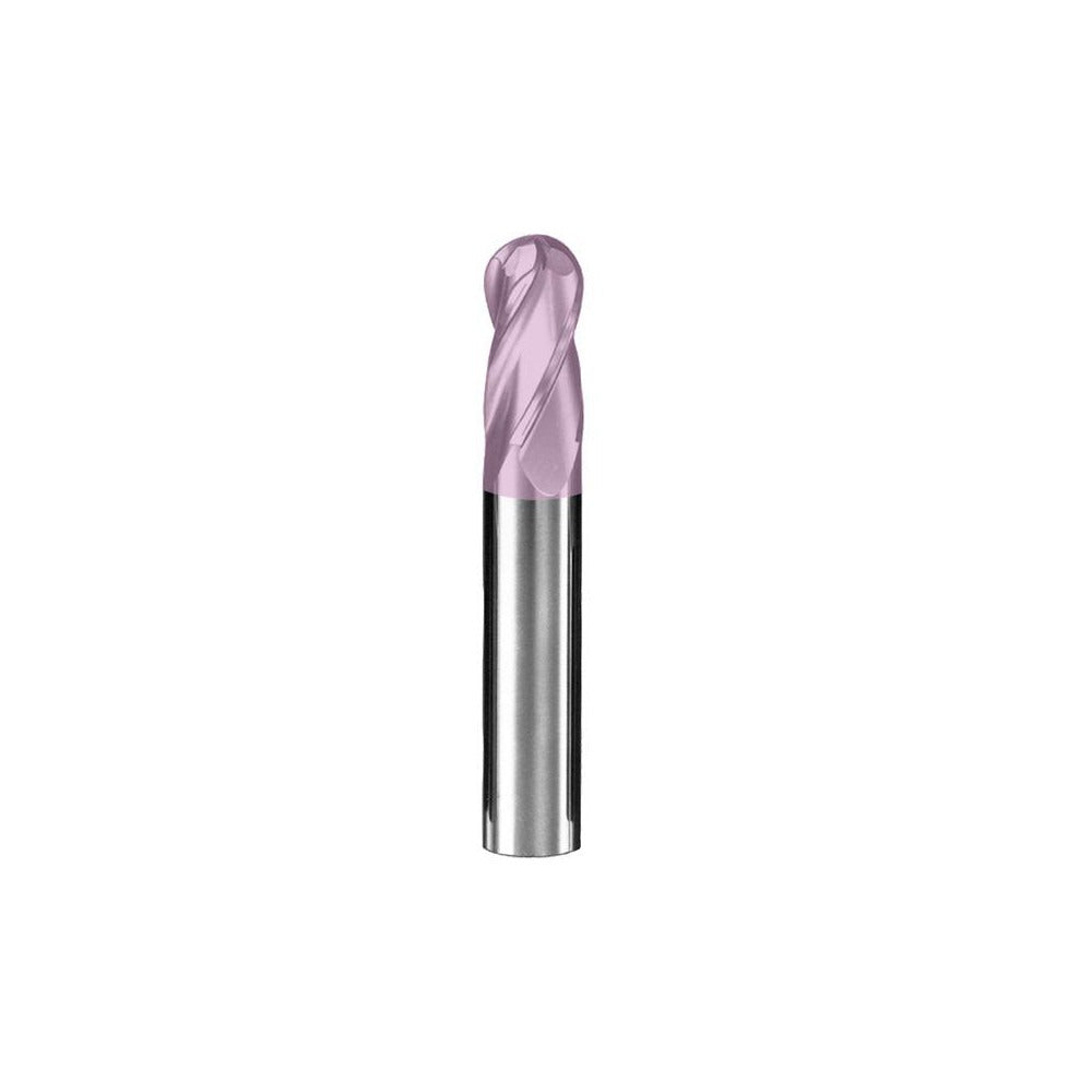 KYOCERA SGS PRECISION TOOLS Sgs 39018 Ball End Mill 0.1406 in 4 Flute Solid Carbide