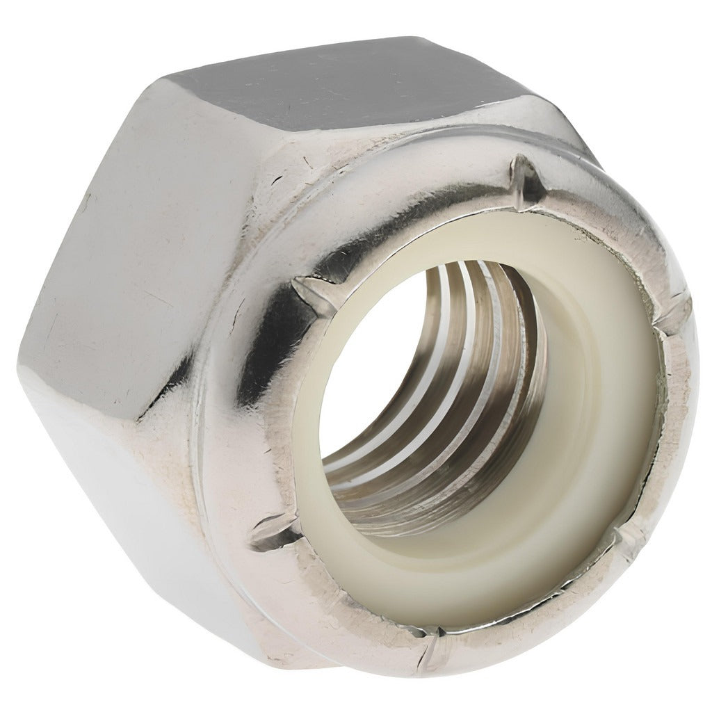 VALUE COLLECTION Value Collection 1-N-56C Hex Lock Nut 9/16-12 Stainless Steel